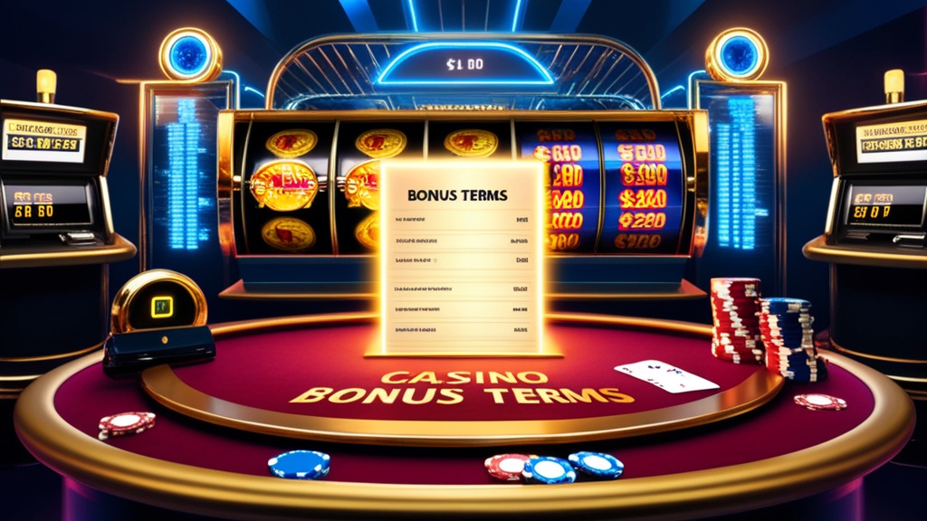 Bonustermijnenscherm met uitbetalingsregels en tabel in een casino-setting